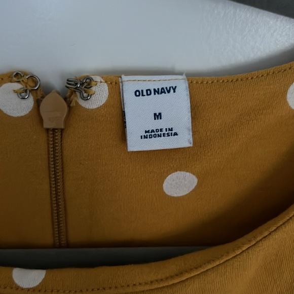 Yellow Polka Dot Dress - Old Navy - Picture 3 of 3